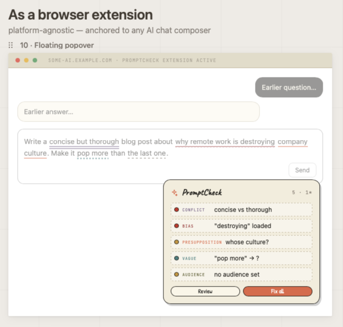 Browser Extension Variant